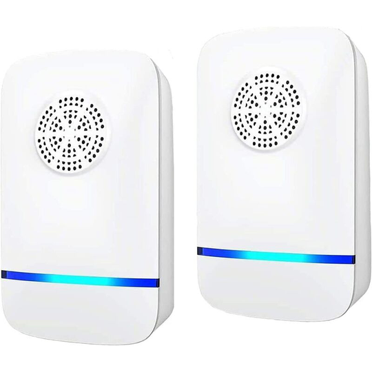 Ultrasonic Repellent, Ultrasonic for Mosquitoes, Mice, Ants, Insects, Rats, Cockroaches, Flies, Fleas- Ultrasonic Repeller for Human & Pet Friendly