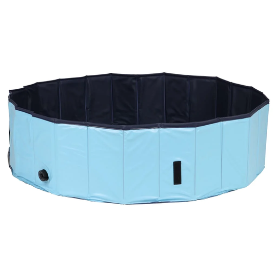 @Pet Dog Swimming Pool Blue