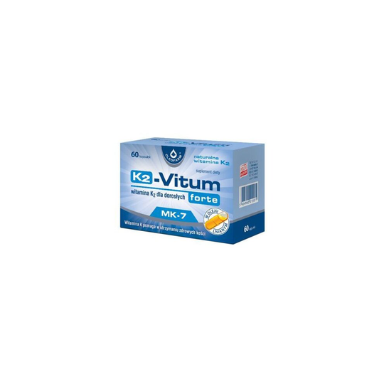 K2-Vitum Forte witamina K2 MK7 75 μg - 60 kapsułek
