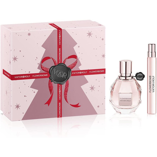 Viktor & Rolf Flowerbomb EDP 50ml 2021 Gift Set - 50ml EDP + 10ml Travel Spray