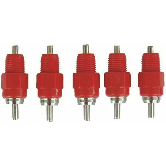 Water Teat Chicken Feeding Device Poultry Supplies Chicken Style Screw, 5PCS