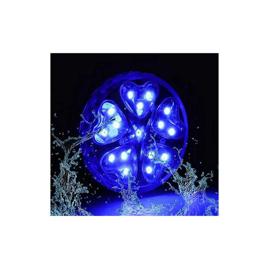 Aougo - Underwater light, underwater light with remote control, rgb decorative lighting for garden, aquarium, vase, halloween, bathtub, Christmas