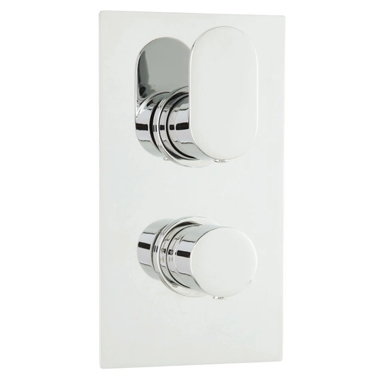 Ratio Double Concealed Thermostatic Shower Valve