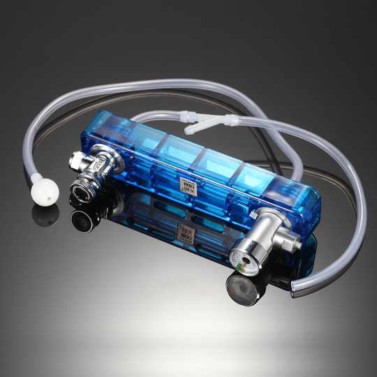 Diy CO2 Generator System Kit with Pressure Guage Safe Vavle Air Flow Adjuster Aquarium Accessory Fish Tank Plant Necessity