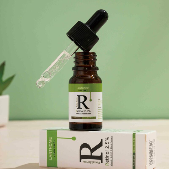PraNaturals Skin Perfecting Face Serum Kit 10ml - Hyaluronic Acid, Retinol & Vitamin c - Eliminates Fine Lines, Enriched with Natural Oils & Vitamins