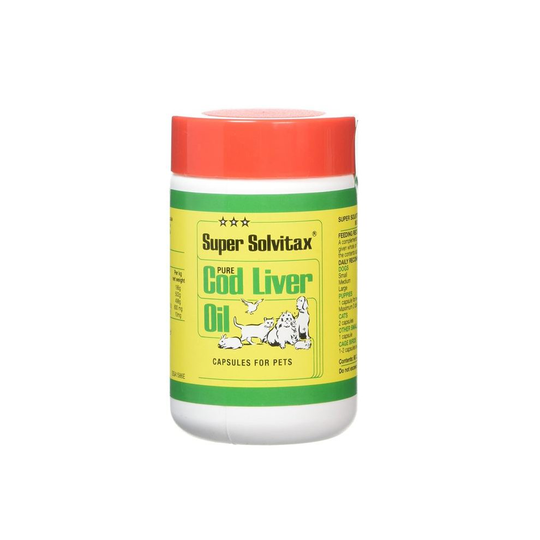 (Single (90 Capsules)) Super Solvitax Cod Liver Oil Tablets