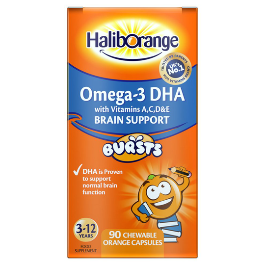 Haliborange Kids Omega-3 Chewy Orange tablets 90