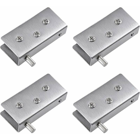 4pcs Frameless Pivot Hinge for 10-12mm Glass Door