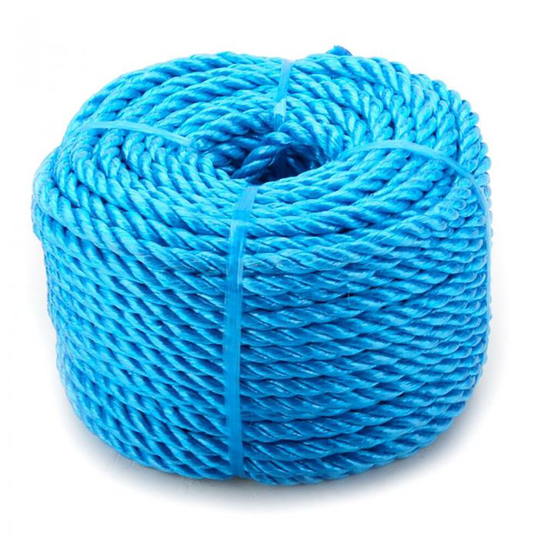Oypla 8mm x 30m Blue Heavy Duty Poly Rope Coils Polypropylene PP