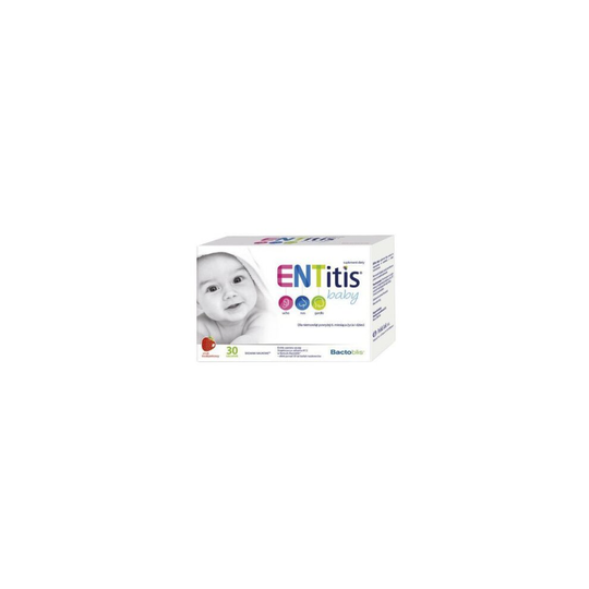 ENTitis Baby proszek o smaku truskawkowym x 30saszetek