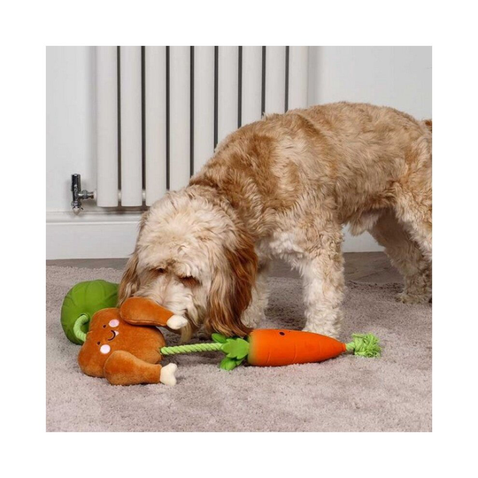 Zoon Tugga Chicken Dinner Dog Toy 70cm