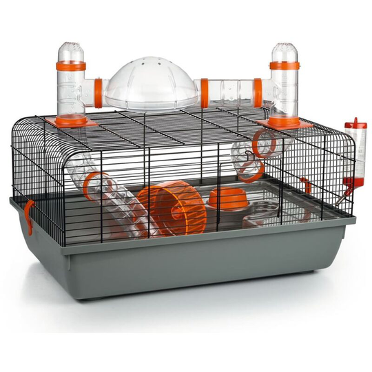 Beeztees - Rodent Cage Astro 58x38x29 cm Black Black