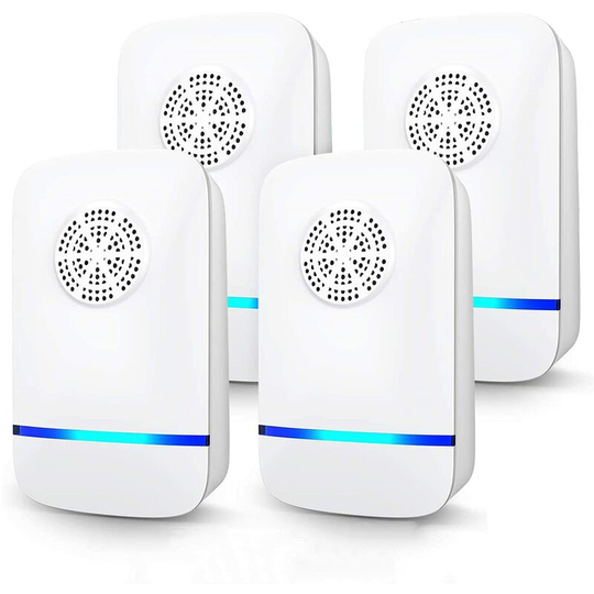 Osqi - Ultrasonic Repellent 4 Pack Mouse Repellent Plug Ultrasonic Electric Mosquito Repellent Ultrasonic Mice and Rats Portable Indoor Mosquito