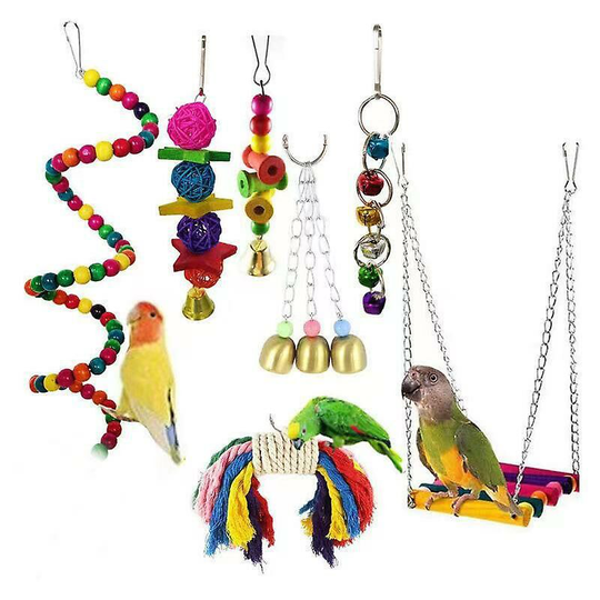 Thsinde - Bird Toys Parrot Toys Parakeet Toys
