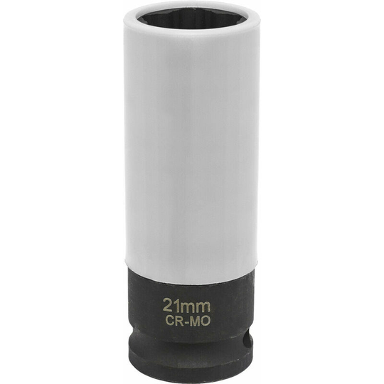 21mm Alloy Wheel Star Profile Impact Socket - 1/2' Sq Drive - For Hyundai