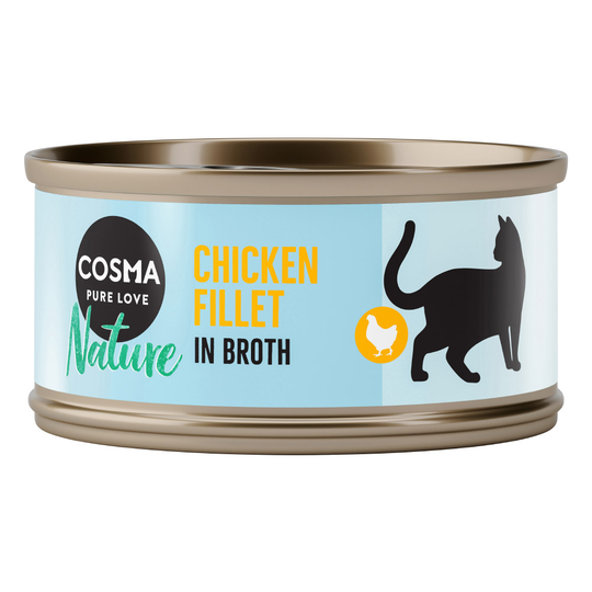 Cosma Nature Saver Pack 24 x 70g - Chicken Fillet