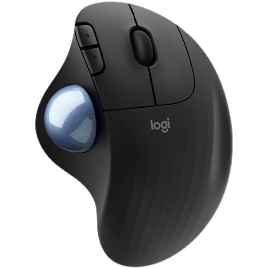 M575 Trackball - Wireless Mouse with Thumb Wheel, Smooth and Precise Tracking Technology, Ergonomic and Comfortable Design, Compatible with Windows,
