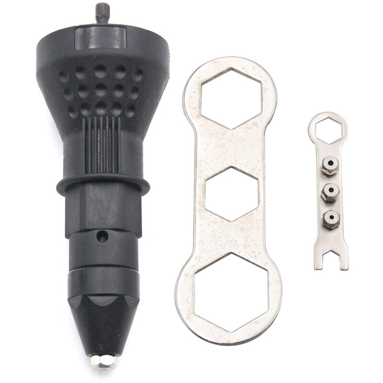Rivet Gun Riveting Adapter Insert Nut Tool for Cordless Drill Electric