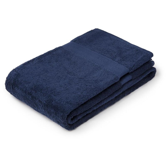 Mitre Essentials - Nova Bath Sheet Navy - GW371