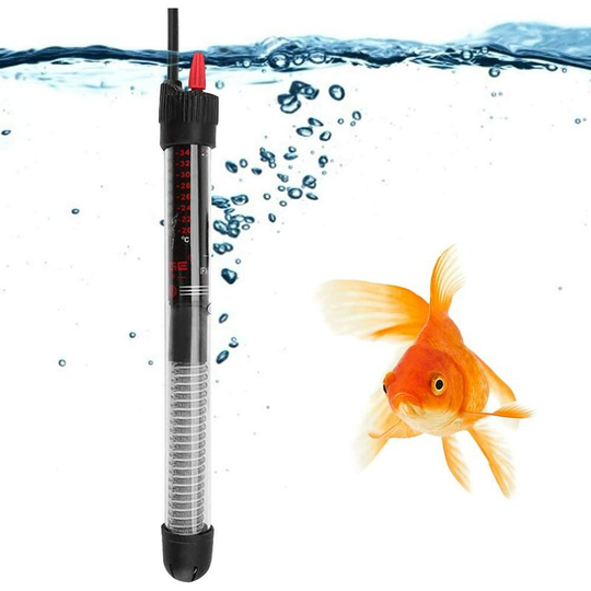 Sun Flowergb - 25W/50W/100W/200W/300W 220V Submersible Fish Tank Water Heater Automatic eu Plug Water Heater (欧规25W(220V))