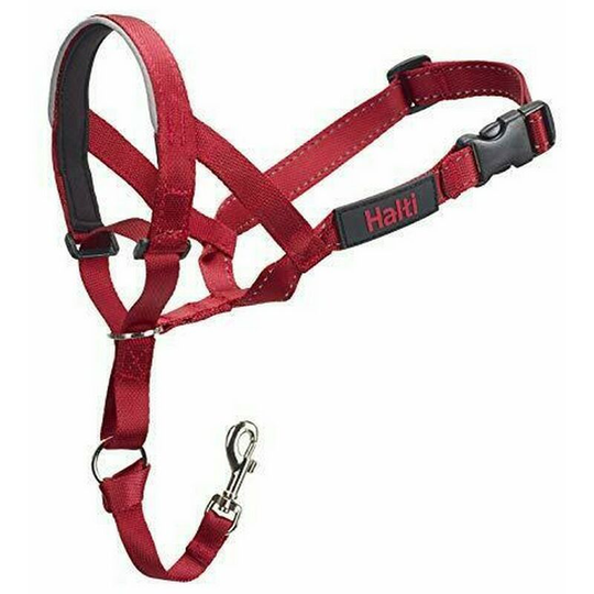 Dog Head Collar (2) (Red) - Red - Halti