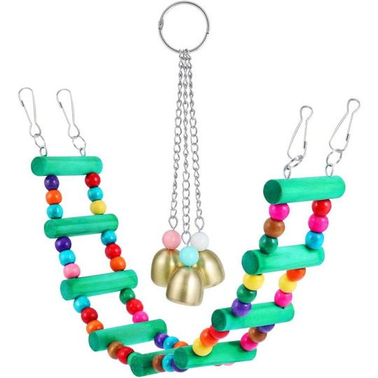 Natural Thong Twist Funny Thong for Pet Bird Parrot Sittich Biss Toy Swing Toy