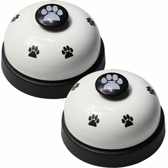 Set of 2 Pet Potty Training Bell Dog Bells