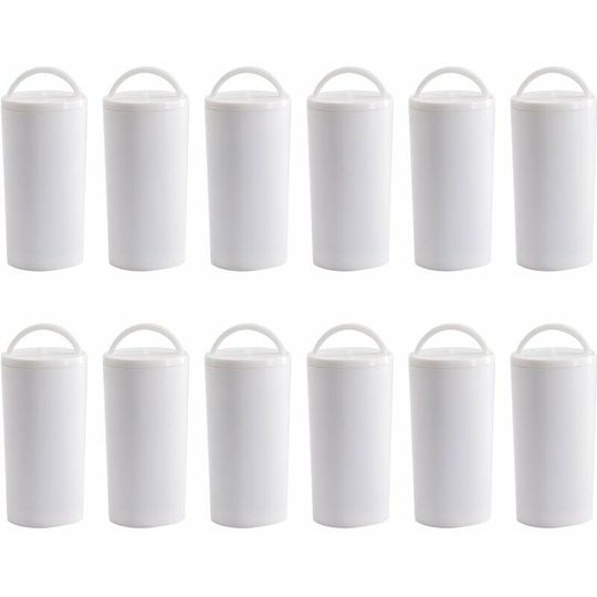 Compatible with Drinkwell 360 Fountain Cat Water Fountain Replacement Filters, 12Pcs, White