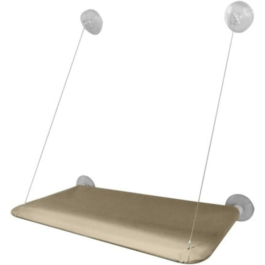 Cat bed window mounted with strong suction cup & stainless steel cord hold up to 20kg