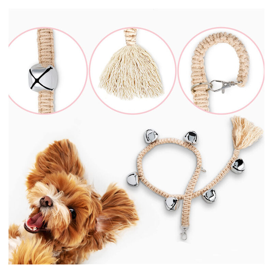 Doorbells, dog bells for potty training, pet supplies, dog bells for going out money