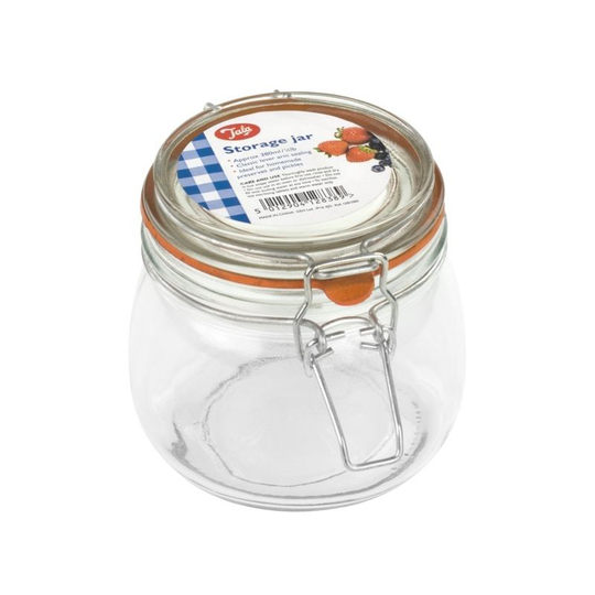 Classic Airtight Lever Arm Storage Jar (2.1L) (Clear) - Clear - Tala