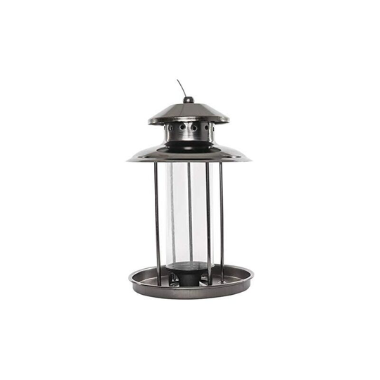 Deluxe Silver Wild Bird Lantern Feeder