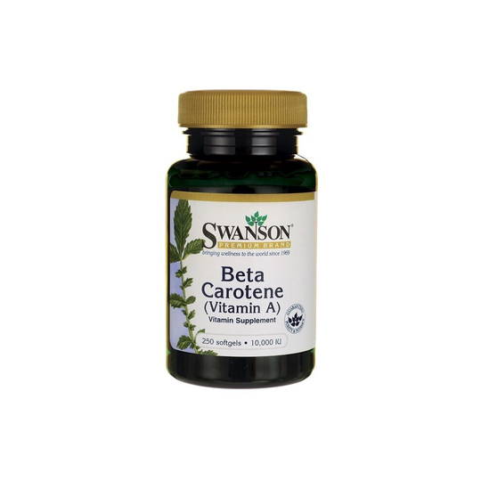Swanson Beta-Carotene (Vitamin A) 5000 IU - 250 softgels