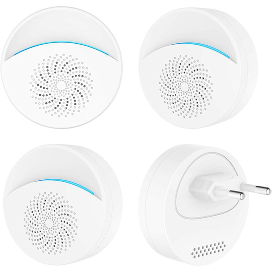 Ultrasonic Mosquito Repeller, Rodent Insect Repeller Electronic Mosquito Repeller Anti Rats, Cockroaches, Flies, Ants, Spiders [4 Pack]