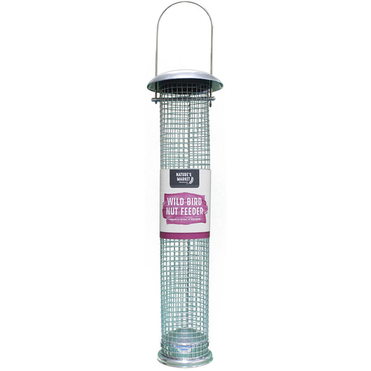 Nature's Market BF019 Wild Bird Nut Feeder | Wire Mesh Bird Feeder