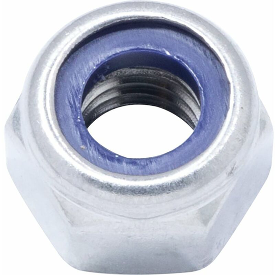Qualfast M8 Locknut N/M Insert High A2- you get 25