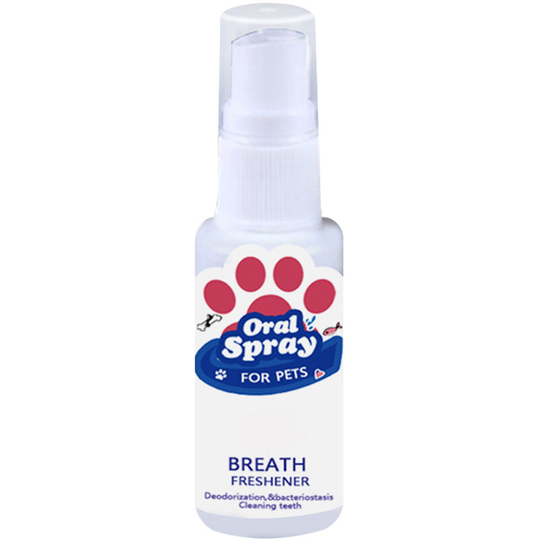 Pet Oral Cleanser Pet Breath Freshener Mouth Oral Spray Fresh Breathing Dental Care for Dog Puppy