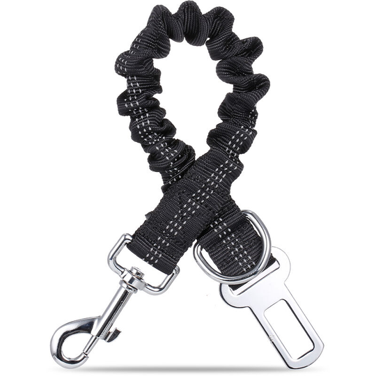 Asupermall - Dog Seat Belt 3-in-1 Multifunctional Pet Safety Belt Reflective Dog Car Harness with Seatbelt Buckle D-ring 360¡ã no Tangle