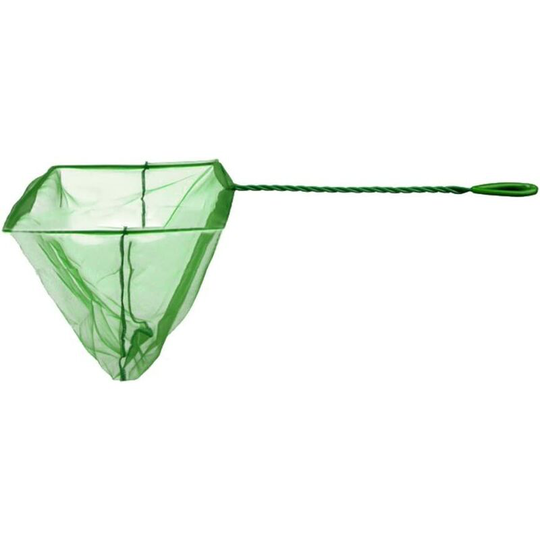 Square Sizes End Fishing Net for Aquarium Fish Jars - Green (8 inches)