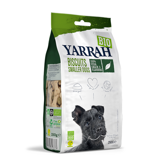 Yarrah Organic Vegan Multi Dog Biscuits - 250g