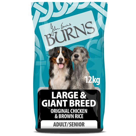 Burns Large and Giant Breed Original - Chicken & Rice - 12kg