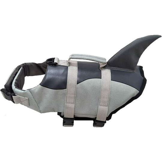 Perle Raregb - Pet Life Jacket Dog Life Jacket Lifesaver Safety Reflective Vest Adjustable Size Dog Lifejacket for Swimming Surf Hunting Boat (s,