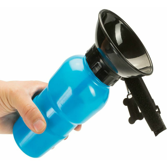 Dog water bottle with integrated bowl Travel water bottle Car water bottle Dog bottle with water bowl