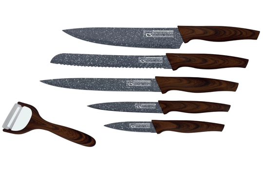 Steinfurt 6 Piece Assorted Knife Set with Storage