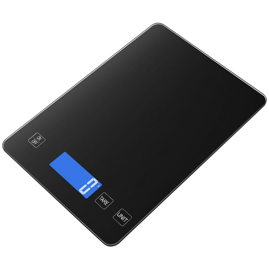 Professional Digital Scale with Waterproof Surface 15kg/1g Mini Baking Scale Portable Jewelry Scale High Precision Kitchen Scale with USB Cable