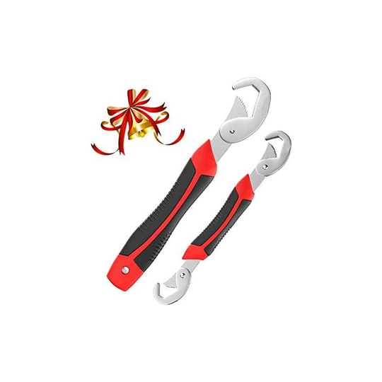 Set Of 2 Adjustable Wrenches Multifunction Universal Wrench Adjustable Wrenches, 9-14Mm