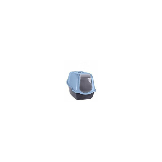 Large pet carrier portable litter toilet cat tray box swing door carry handle