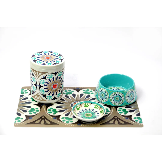 Marlon 4 Piece Pet Bowl Set