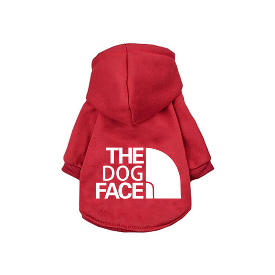 Dog Hoodie Pet Clothes Autumn and Winter Dog Sweaters Puppy Costumes Dog Sweater Vest for Small Medium Dogs Cats Chihuahua Teddy (df - red m) - Flkwoh