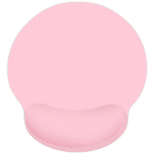 Anti-slip Office Gaming Mouse Pad with Memory Foam Wrist Pad Smooth Movement Accurate Positioning for PC Laptop Pink,Pink - Pink